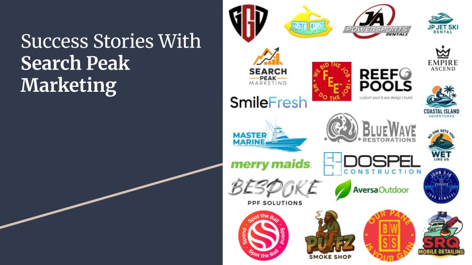 Search Peak Marketing success results